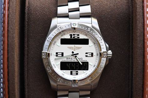 breitling aerospace white dial